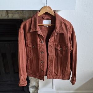 Denim Forum Terracotta Jean Jacket